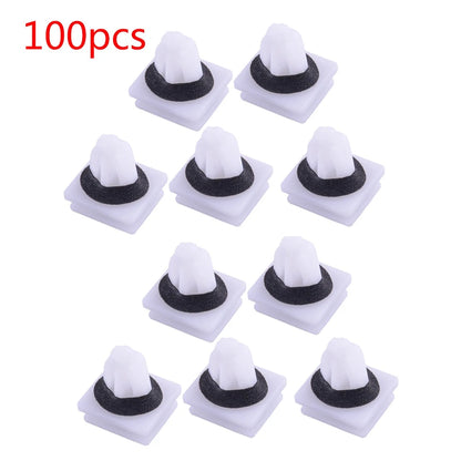 100 x Plastic Rocker Panel Clips for Honda (2016-2023)