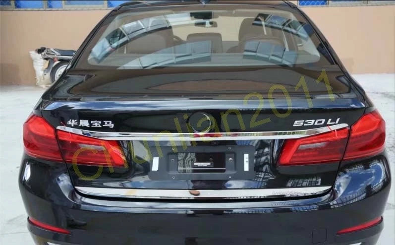Rear Door Boot Lid Cover Trim for BMW 5 Series G30 4dr Sedan (2017-2020)