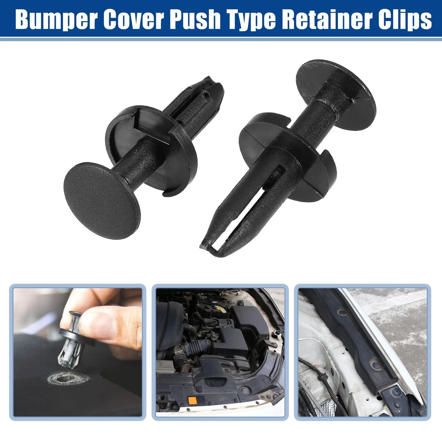15pcs Bumper Cover Push Type Retainer Clips for Chrysler 200 (2011-2014)