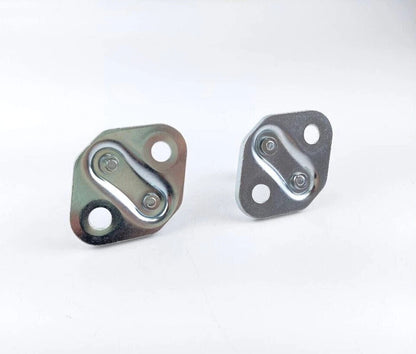 2 x Door Lock Striker Plates for Toyota Camry, Corolla, Hilux, Land Cruiser