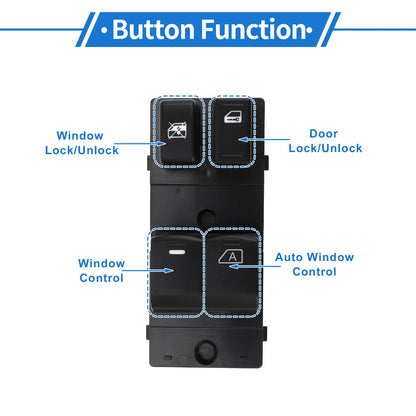 Power Window Switch for Nissan Micra (2015-2017)