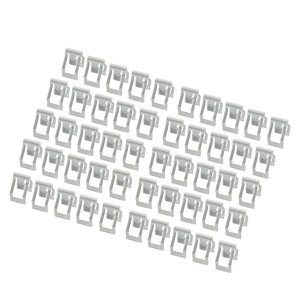 Dashboard Retainer Clips for Instrument Panel - Steel Gray