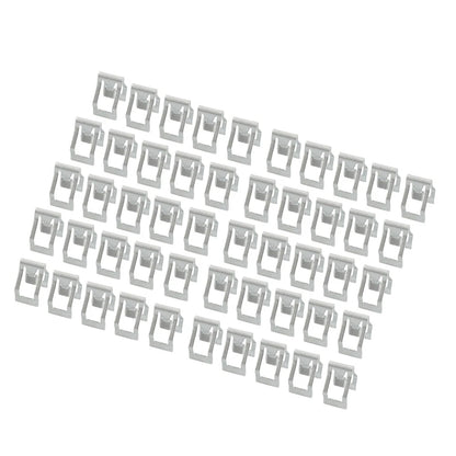 Dashboard Retainer Clips for Instrument Panel - Steel Gray