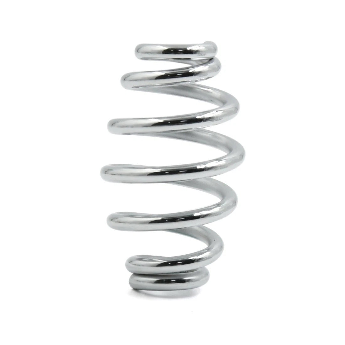 2 x 82mm Height Silver Tone Motorcycle Solo Seat Springs for Harley Davidson
