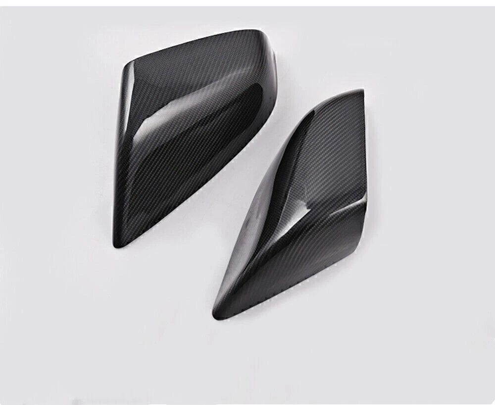 Carbon Fiber Mirror Covers for Tesla Model S Glossy Black (2012-2020)