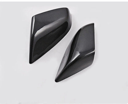 Carbon Fiber Mirror Covers for Tesla Model S Glossy Black (2012-2020)