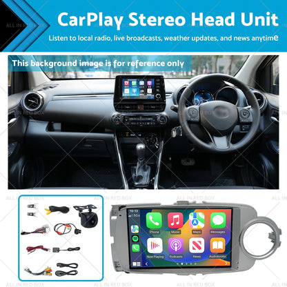 9'' Car Stereo Head Unit for Toyota Yaris (2012-2017) Android 13 GPS