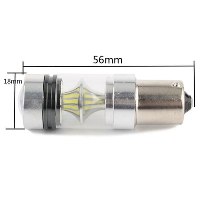New 1 x 100W 1156 S25 P21W BA15S LED Backup Light for Car Reverse Bulb (2023)