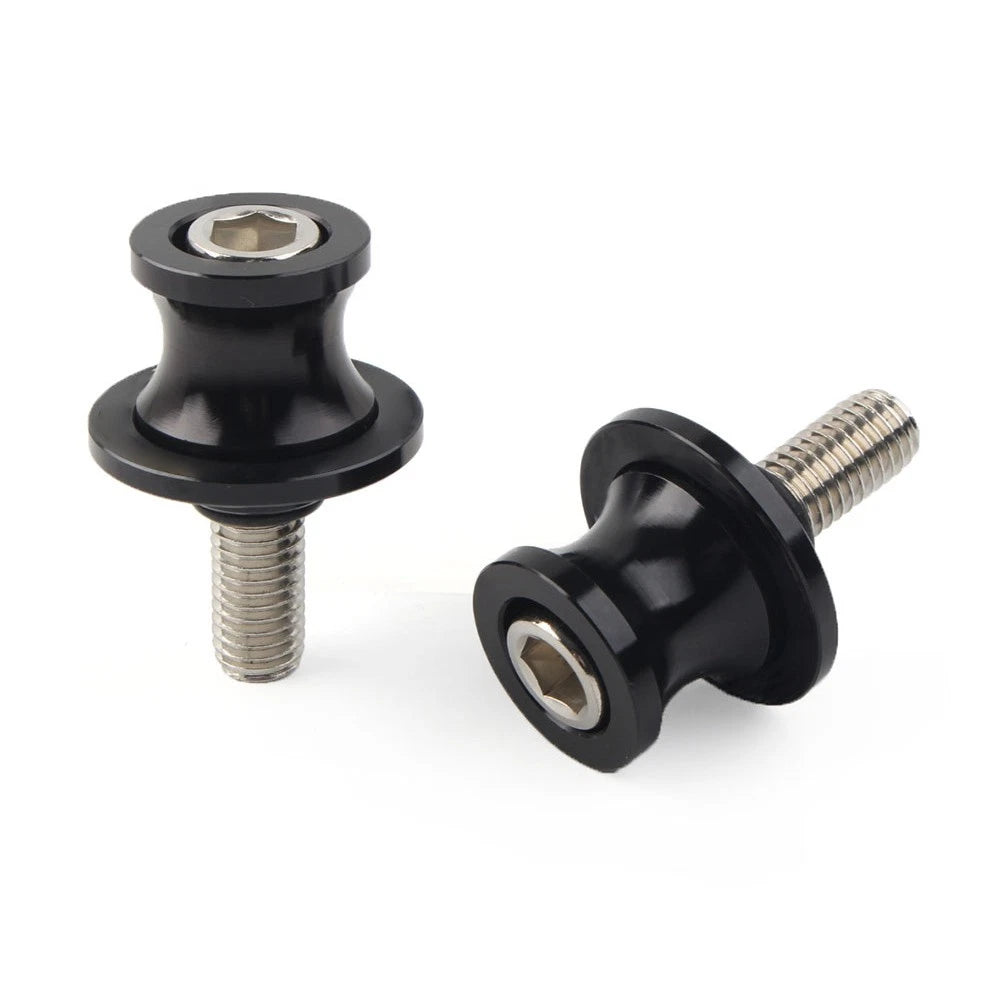 Swingarm Spools 8MM for KAWASAKI ZX6R (2012-2021) - Black CNC Slider Screws
