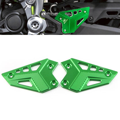 Rear Footrest Set Heel Plates Guard Protector for KAWASAKI Z900 (2017-2023)