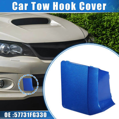 Blue Front Bumper Tow Hook Cover for Subaru Impreza (2010-2014)