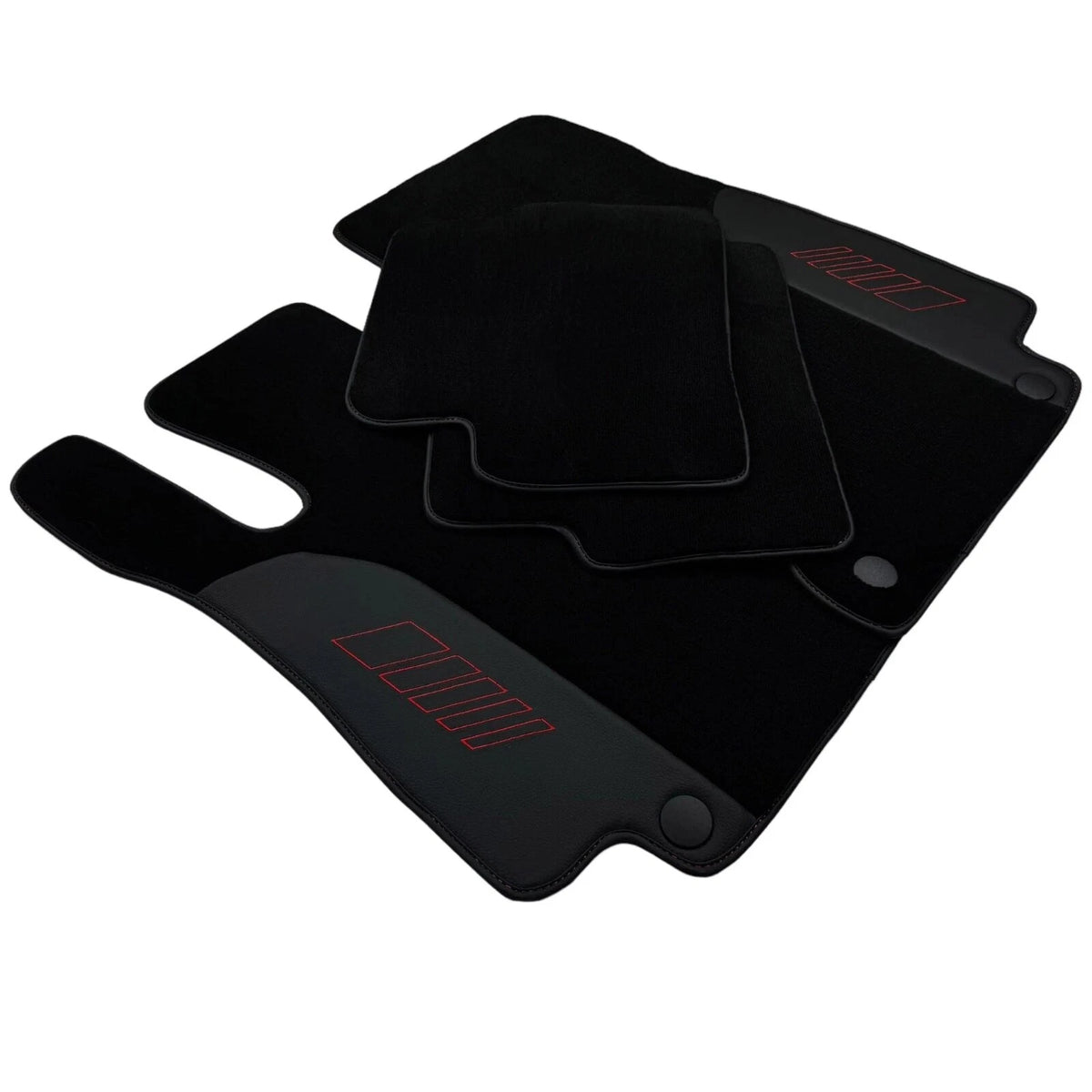 Black Floor Mats for Mercedes Benz G-Class W463 (2008-2018)