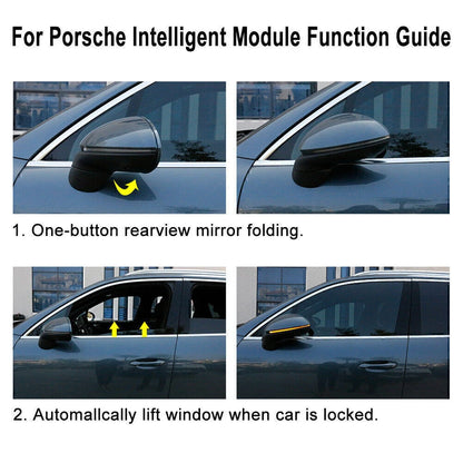 Automatic Tailgate Window Close Smart Module for Porsche Cayenne, Panamera