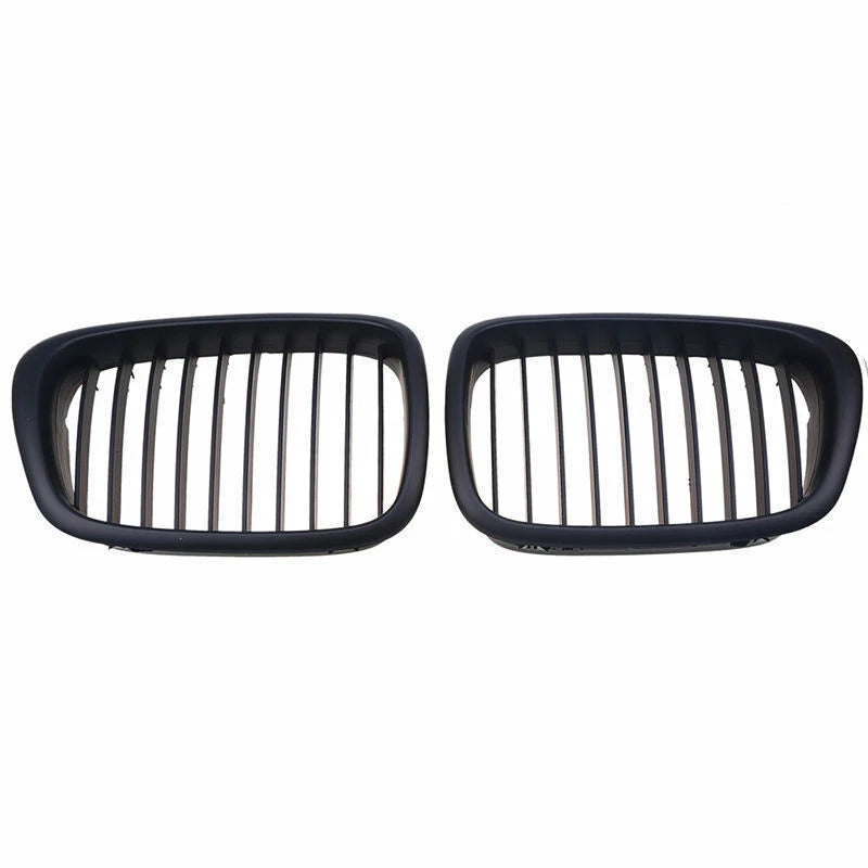 Matte Black Front Hood Kidney Grille for BMW E39 525i 528i 530i 540i M5 (1997-2003)