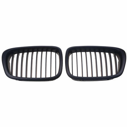 Matte Black Front Hood Kidney Grille for BMW E39 525i 528i 530i 540i M5 (1997-2003)