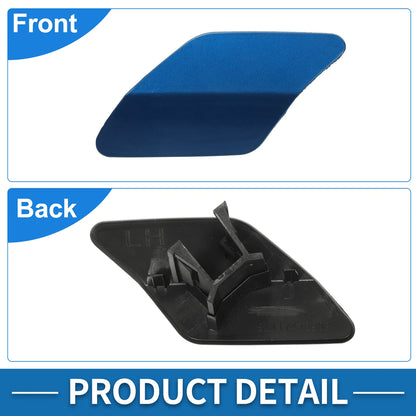 Front Left Washer Nozzle Cover for BMW X6 (2015-2019) - Blue 1 x Cap