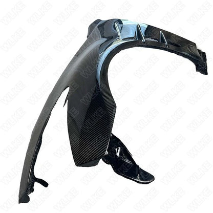 Real Carbon Fiber Front Side Air Vent Fenders for Infiniti G37 2-Door 2008-2013