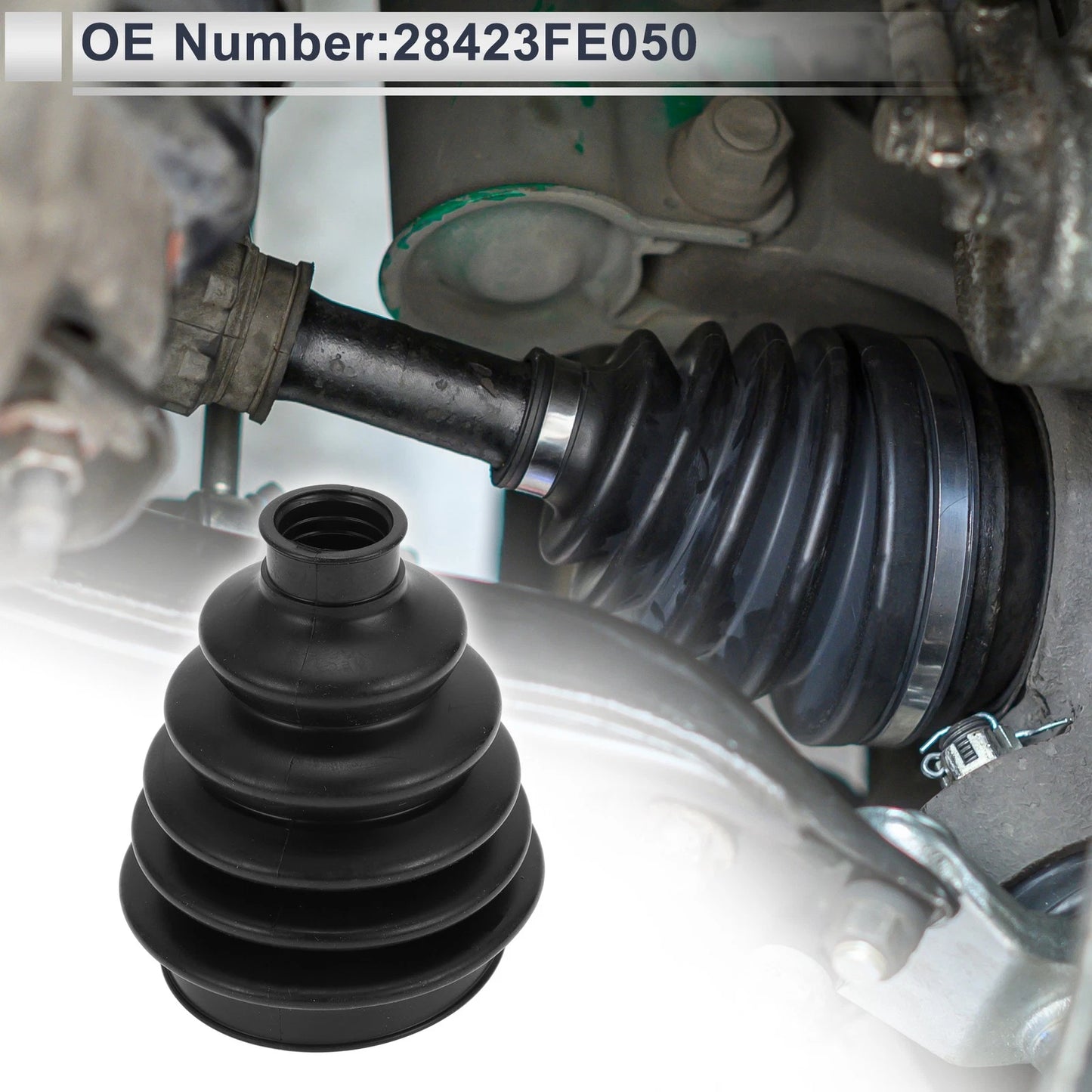 Inner CV Joint Boot Kit with Clamps for Subaru BRZ (2013-2020)