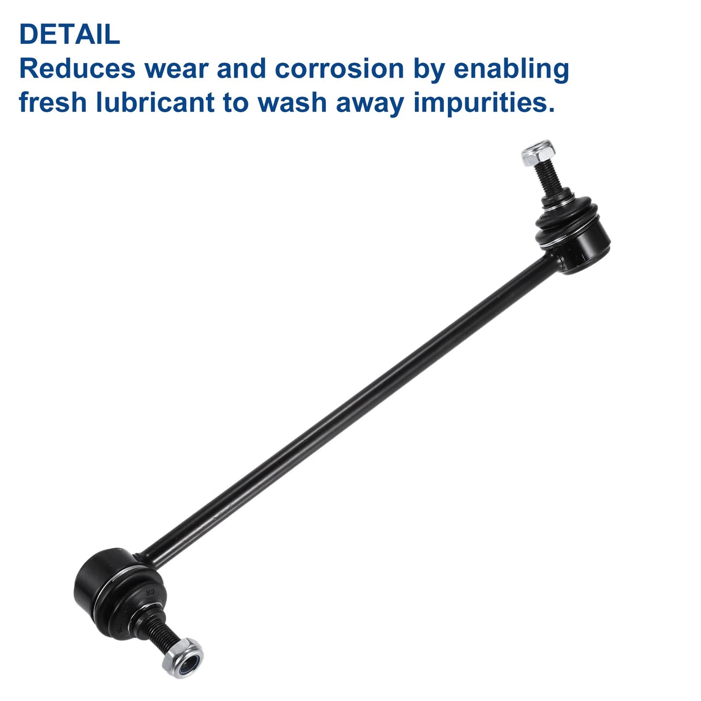 2 x Front Sway Bar Link Stabilizer for BMW X3 (2004-2010) Black