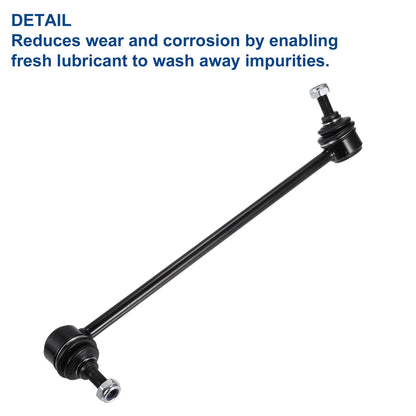 2 x Front Sway Bar Link Stabilizer for BMW X3 (2004-2010) Black