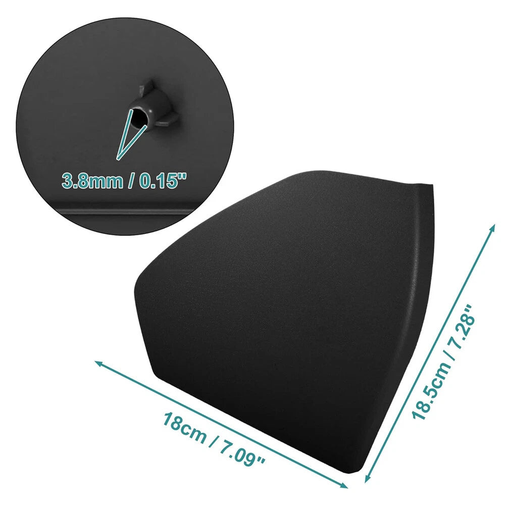 Front Left Door Cover Trim Panel Black for Mercedes E-Class (2003-2009)