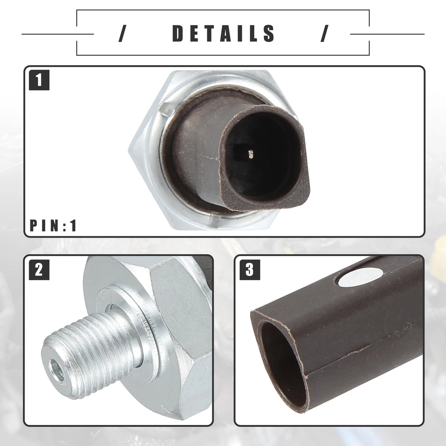 Engine Oil Pressure Sensor for Porsche Brown