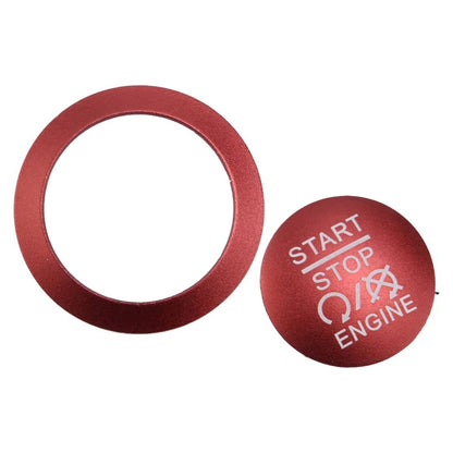 Engine Start Stop Button Cover for Jeep Cherokee, Dodge Durango, Ram (2014-2023)