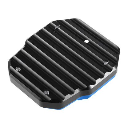 Aluminum Alloy Motorcycle Kickstand Plate Pad for BMW - Blue