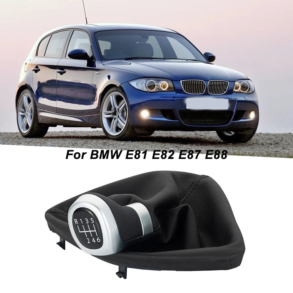 Gear Shift Knob and Gaiter Boot Cover Frame Assembly for BMW Series 1