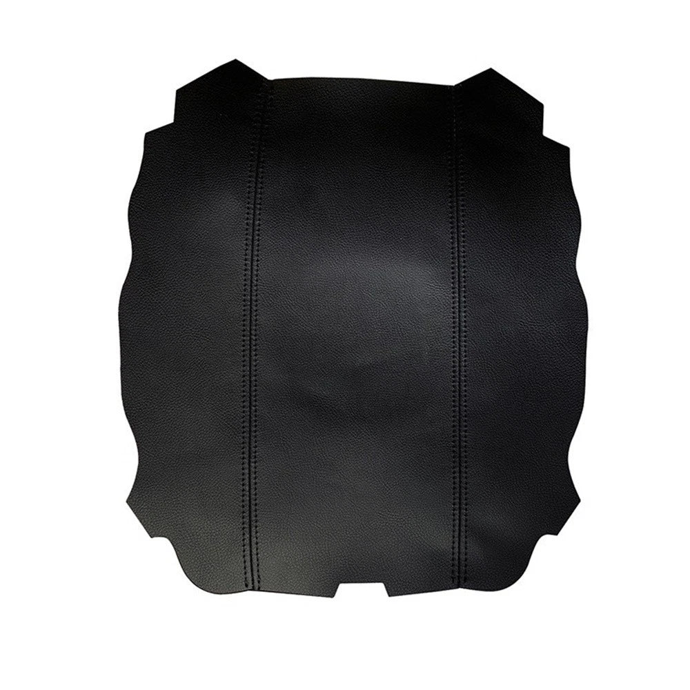 Center Console Lid Armrest Cover for 2009-2014 Acura TSX - Black Leather