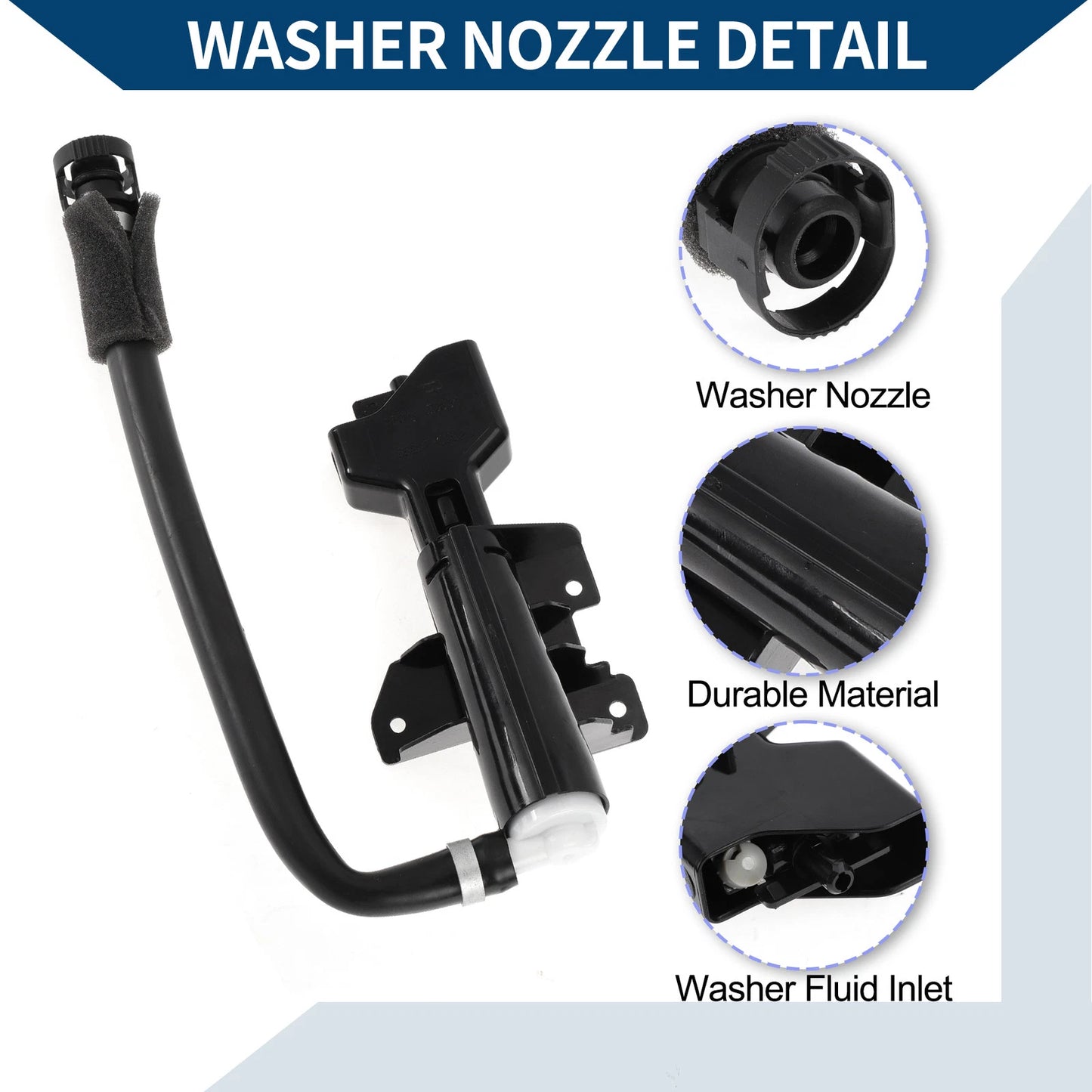 Headlight Washer Nozzle for Toyota Sequoia (2001-2023)