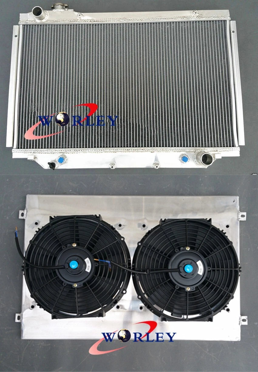 Alloy Radiator & Shroud Fan Relay for Land Cruiser FZJ80 HZJ80 HDJ80 (1990-1997)