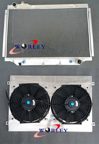 Alloy Radiator & Shroud Fan Relay for Land Cruiser FZJ80 HZJ80 HDJ80 (1990-1997)