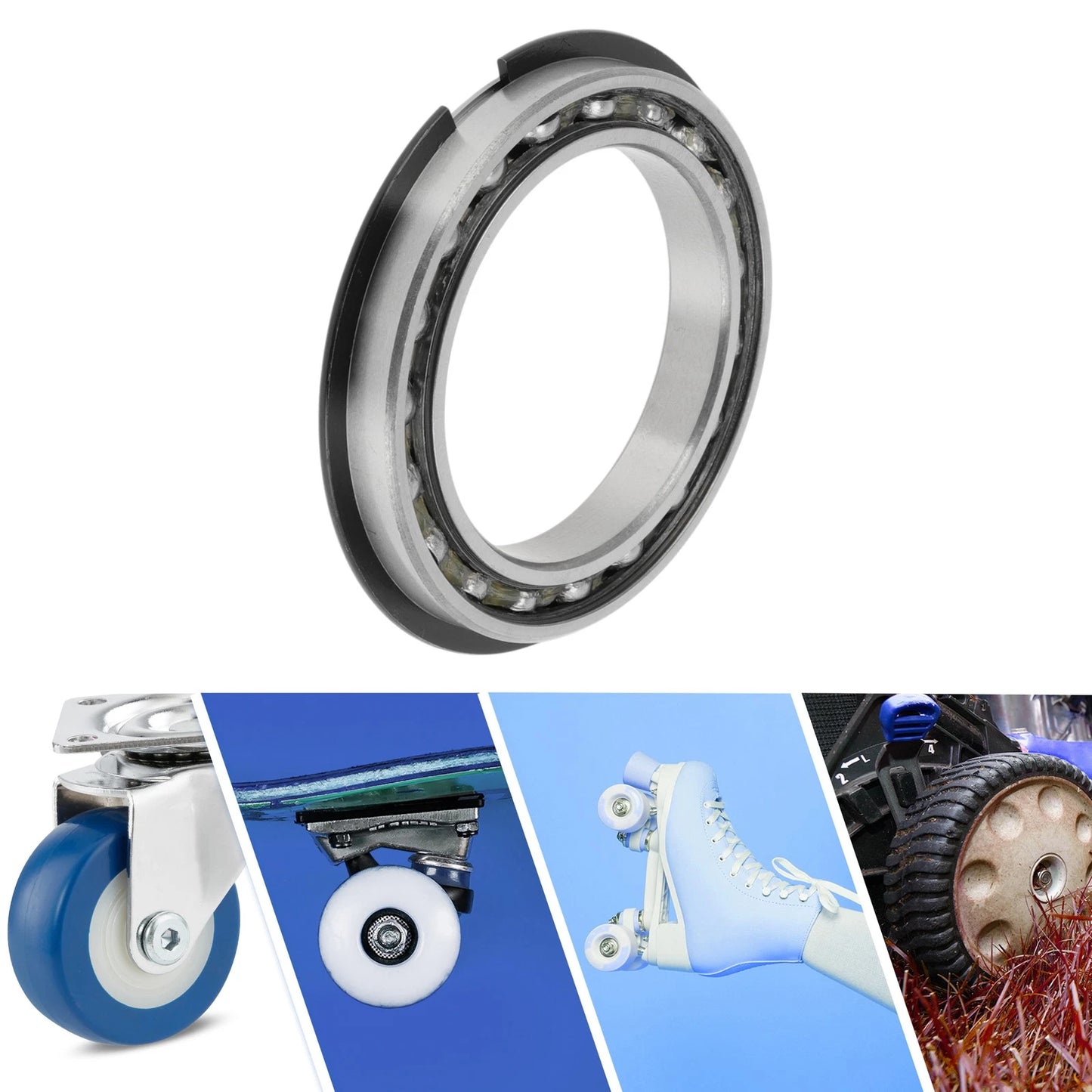 Deep Groove Ball Bearings P0 / 65x90x13mm for Scooter Skateboard Wheel