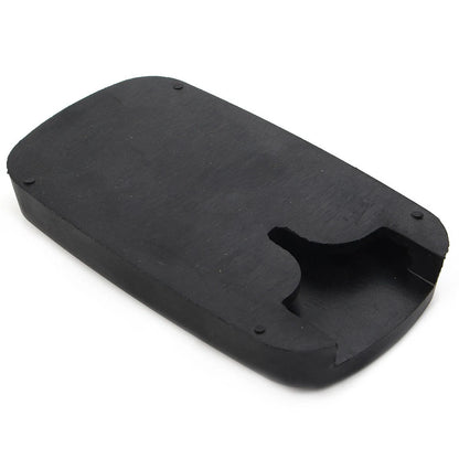 Black Rubber Brake Pedal Pad Cover for Harley Touring Electra Road Glide Softail