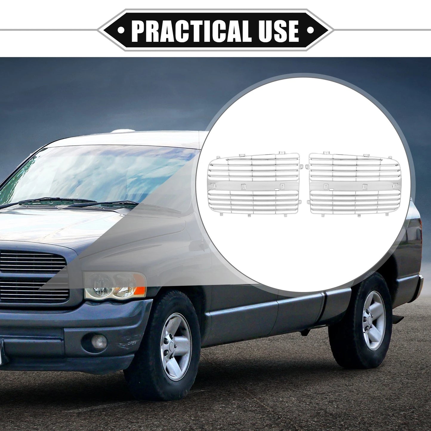 Front Grille Assembly for Dodge Ram 3500 (2003-2005)