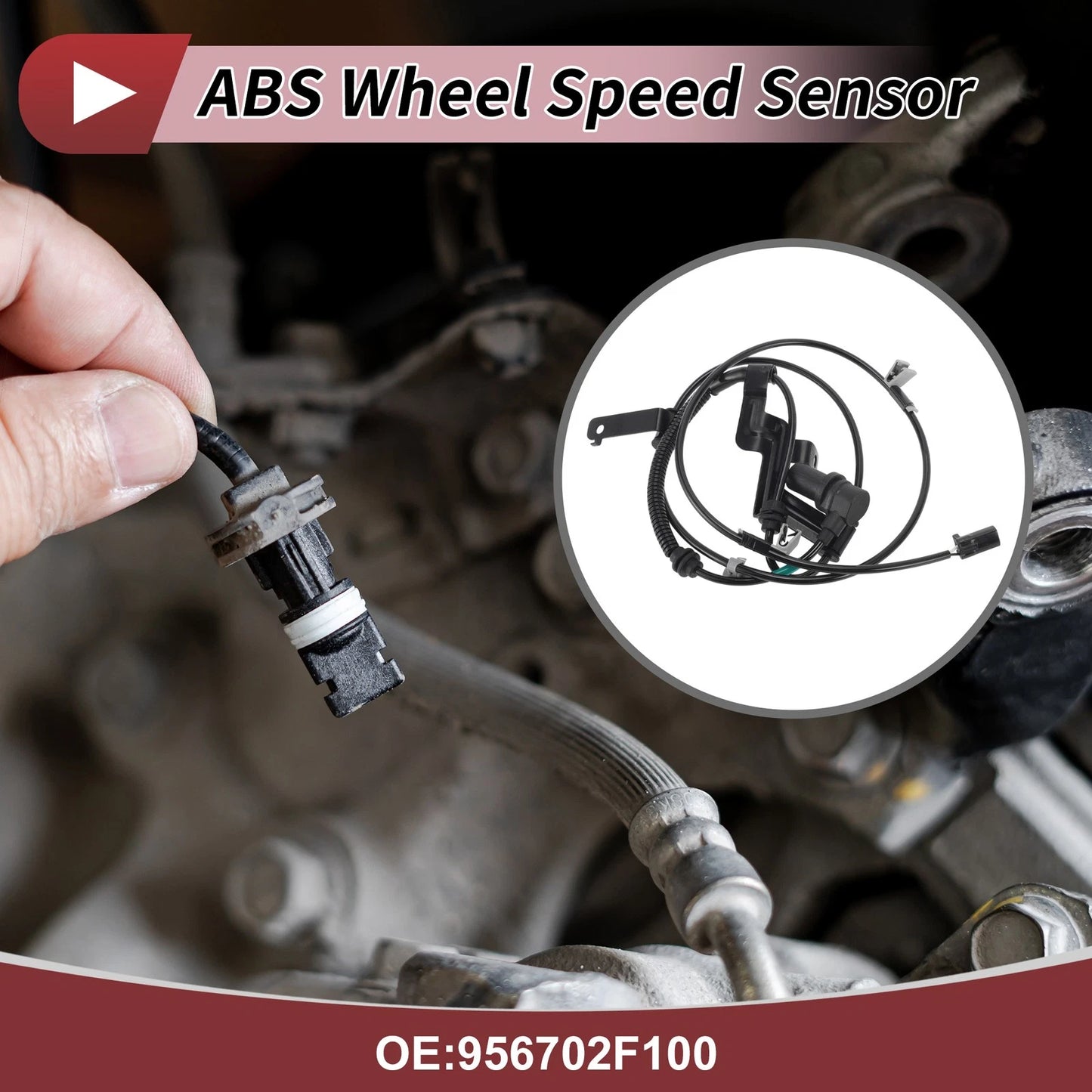 ABS Wheel Speed Sensor for Kia Spectra (2000-2009)