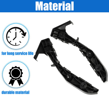 Left & Right Front Bumper Cover Support Rails for Toyota Prius (2001-2009)