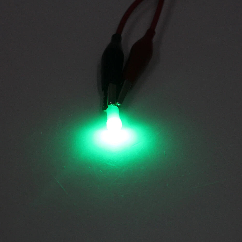 Green T5 1 SMD Dashboard Gauge Indicator Light Bulbs for Car