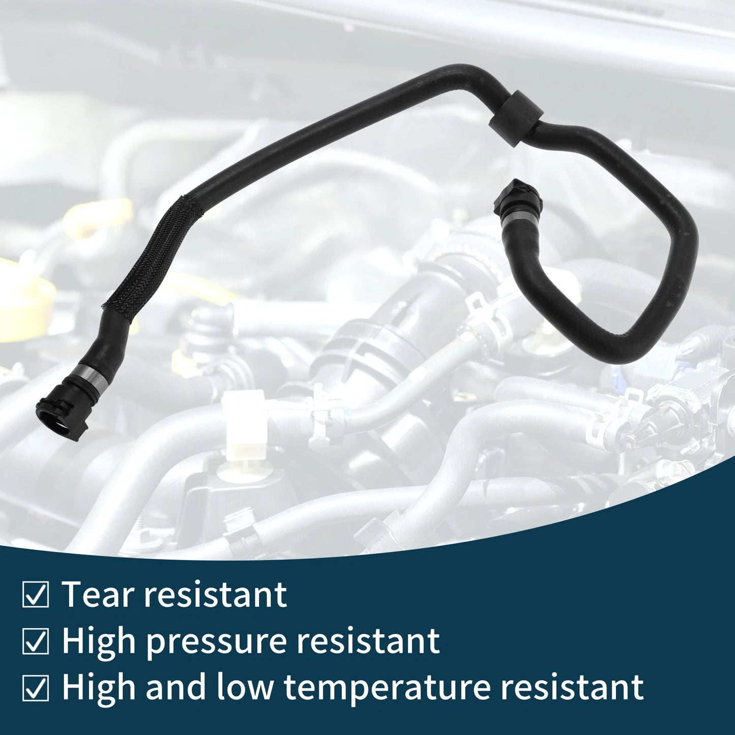 Radiator Hose Rubber Downpipe for BMW 640i (2014-2017)