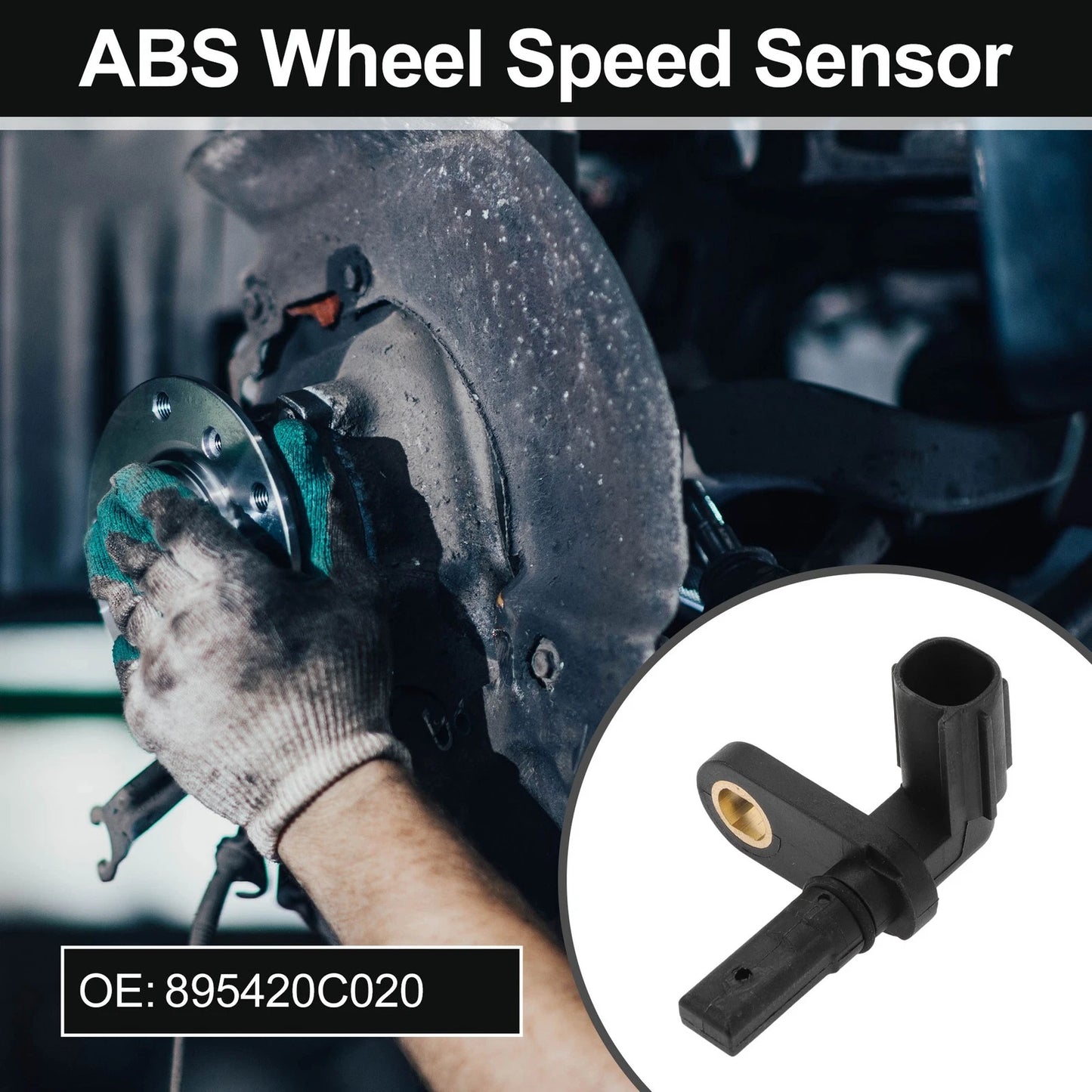 ABS Wheel Speed Sensor for Toyota Tundra (2007-2017) 1 x Pcs FR/RR