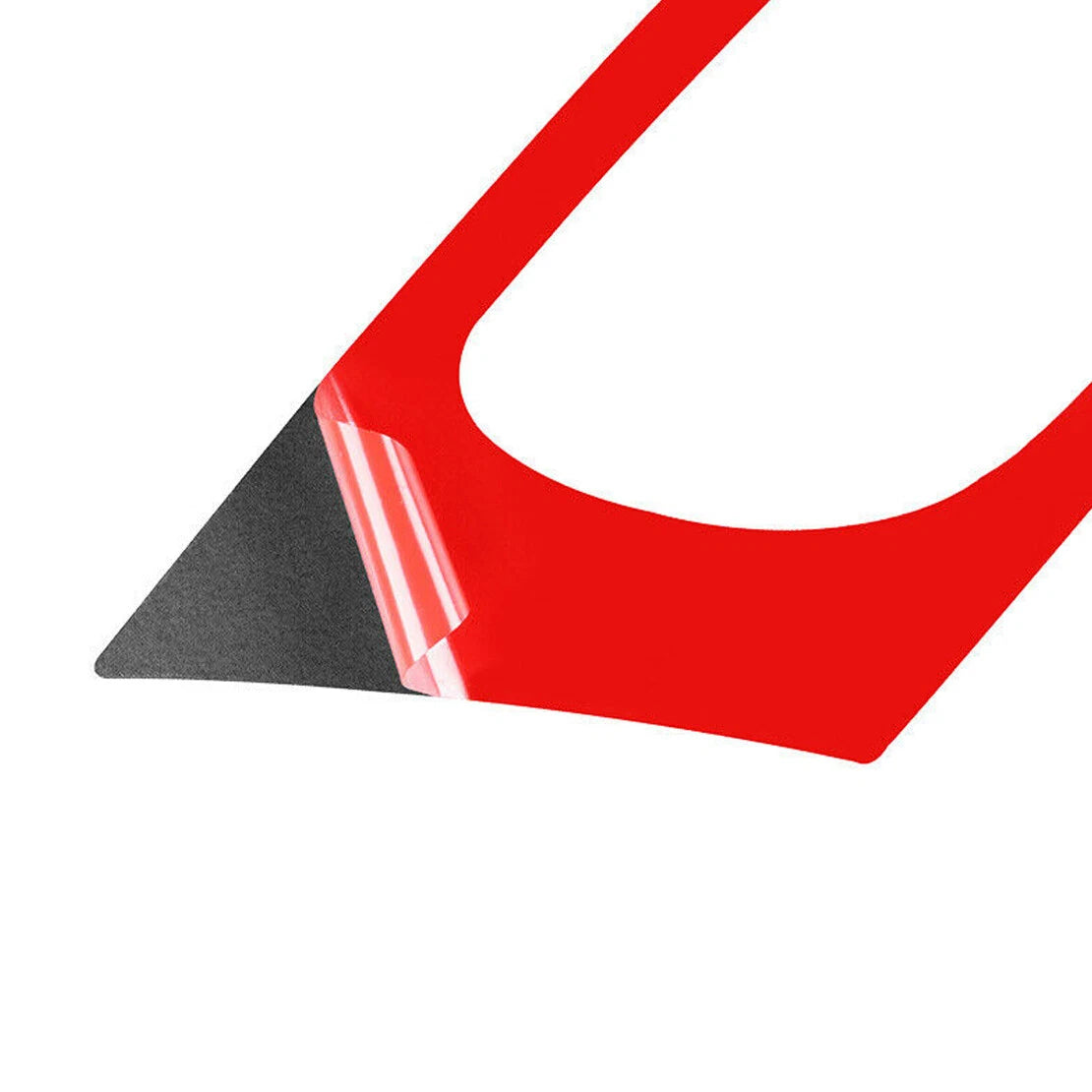 Black Interior Door Handle Cover Trim for Honda Civic (2012-2015)