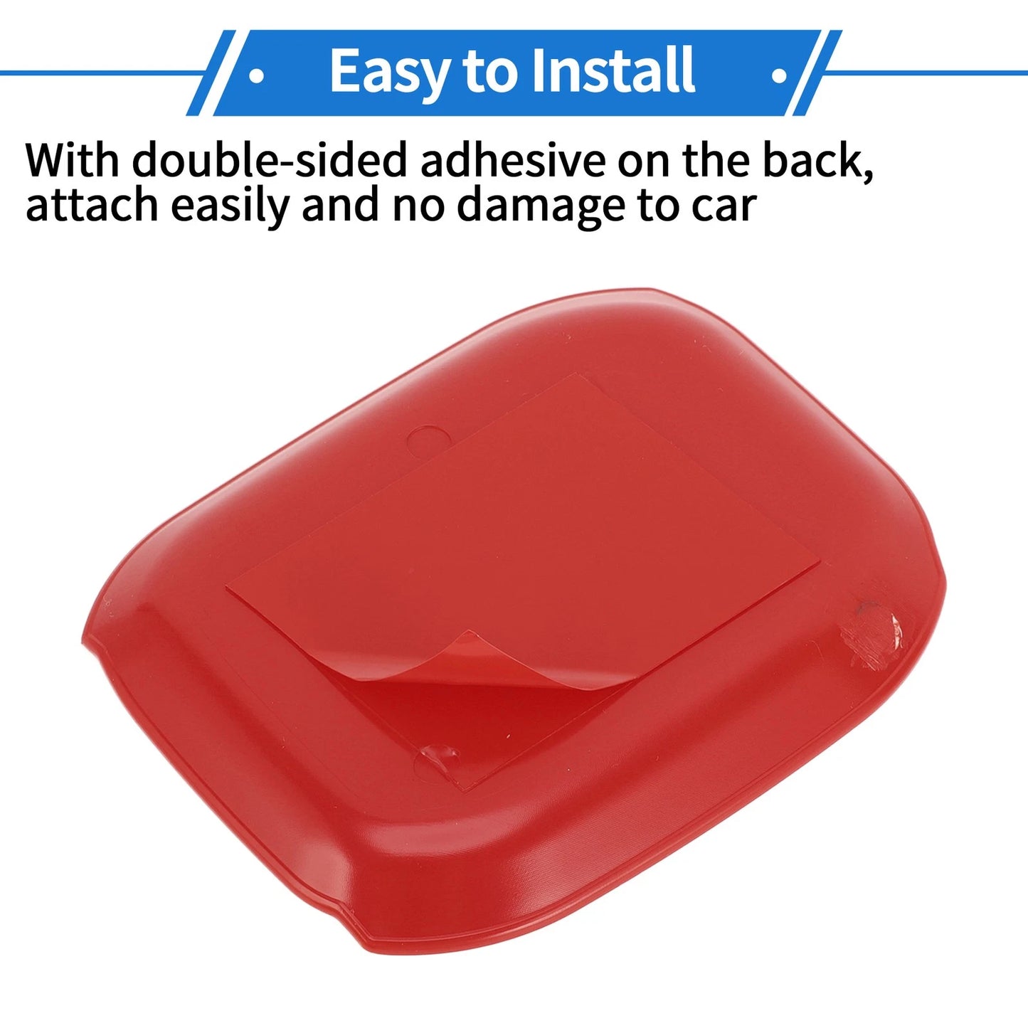 5 Pcs Door Bowl Cover Trim for Jeep Wrangler JL (2018-2022) - ABS Red