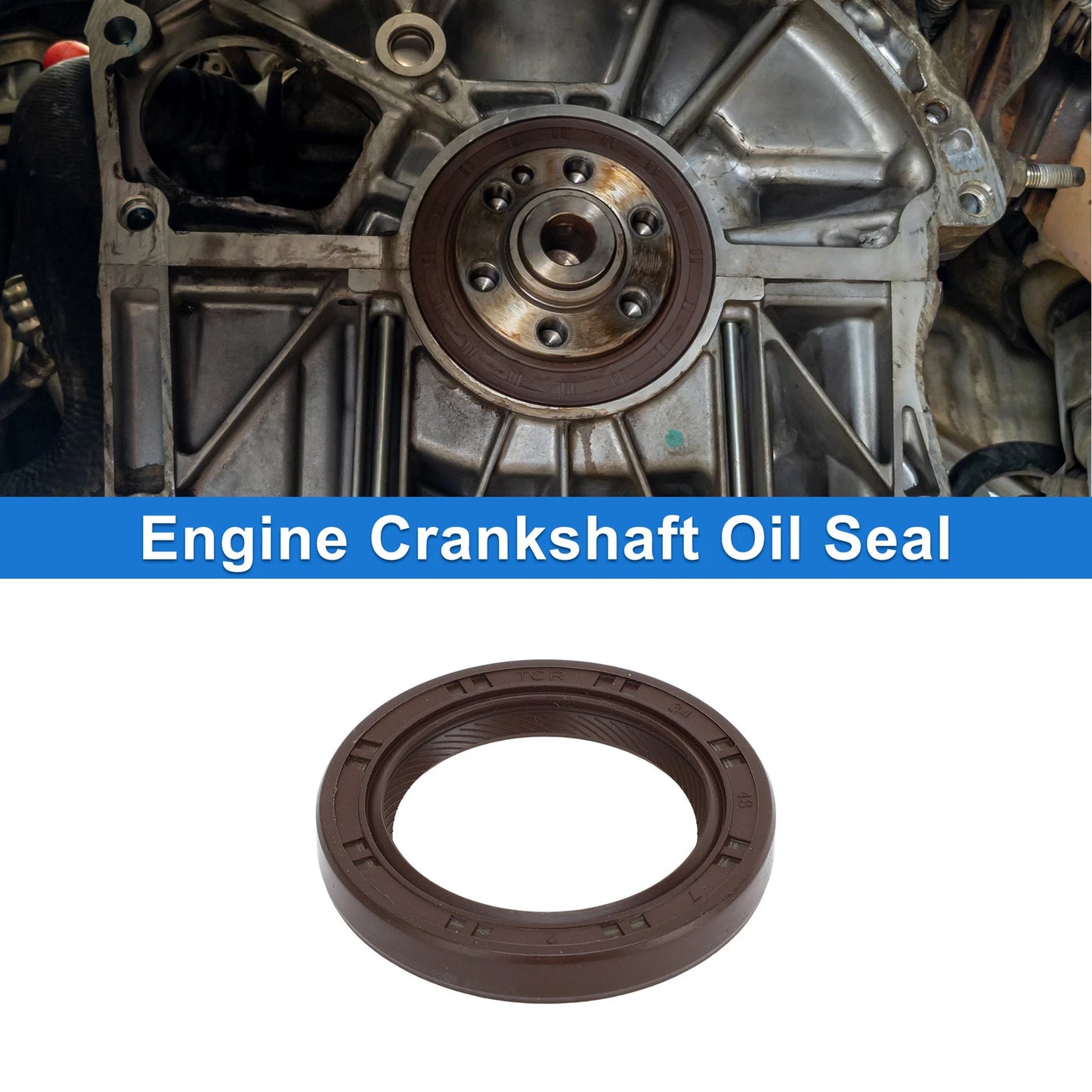 Front Crankshaft Oil Seal for Mazda MX-6, Protege (1992-1998)