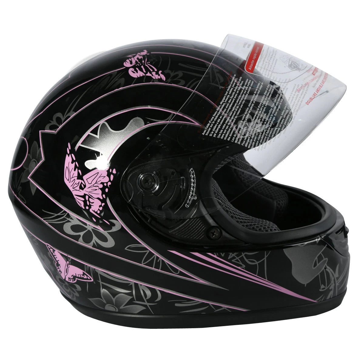 Full Face Helmet DOT Flip Up for Motorcycle Size S M L XL