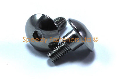 Inox Fork Head Bolts Windscreen dzus for Honda NSR250 MC18