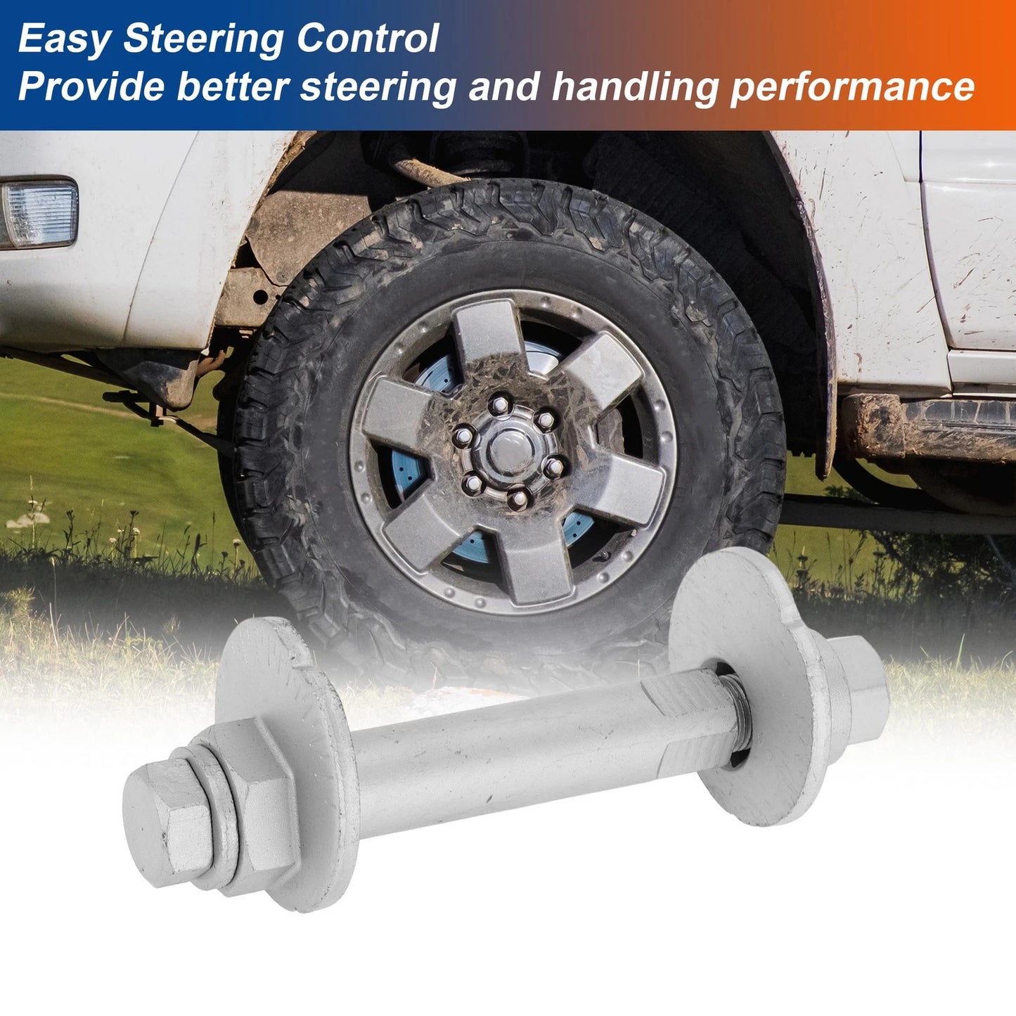 Camber Alignment Bolt for Toyota 4Runner 2010-2022 (2 x Nuts)