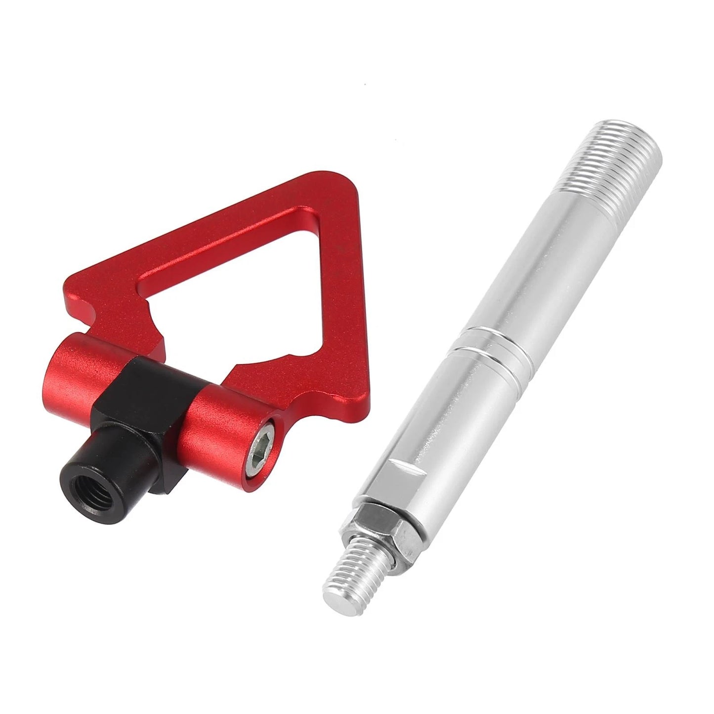 Racing Screw-On Tow Hook Trailer Ring for Toyota Avanza (2007-2018) Red