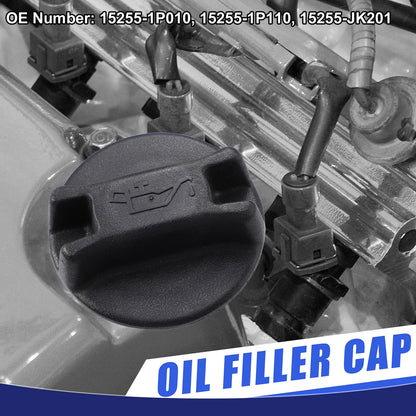 Engine Fuel Tank Cap Gas Oil Filler Plug Cover for Nissan