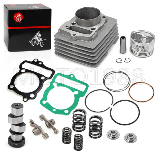 120cc 58mm Big Bore Cylinder Kit & Cam Kit for Honda CRF100 XR100R (2003–2003)